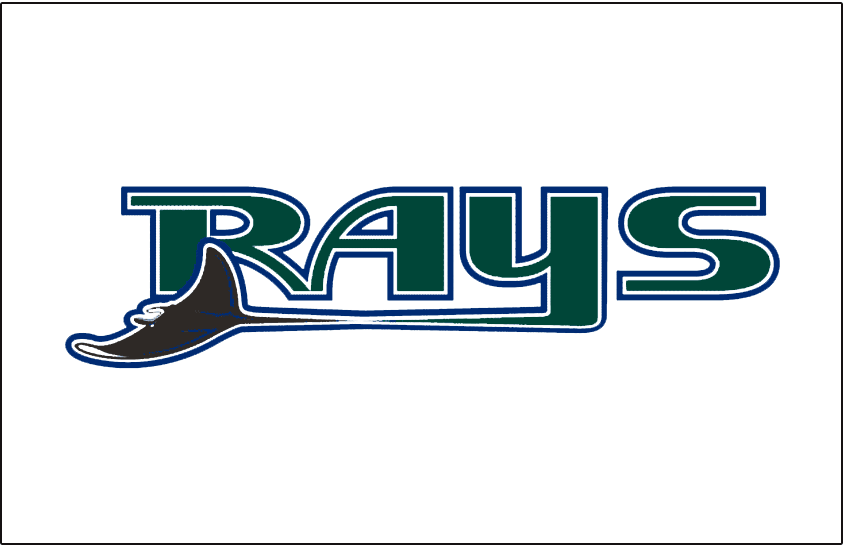Tampa Bay Devil Rays 2001-2007 Jersey Logo t shirts DIY iron ons v3